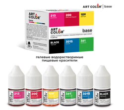 Изображение Набор красителей Art Color Base 6 цветов